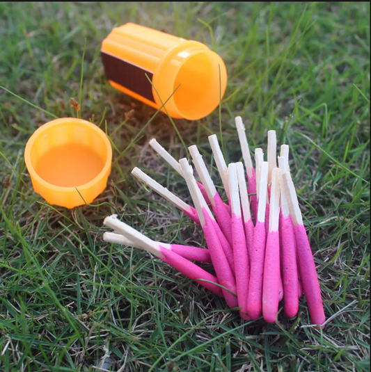 Kit d'allumettes impérméables et résistantes au vent